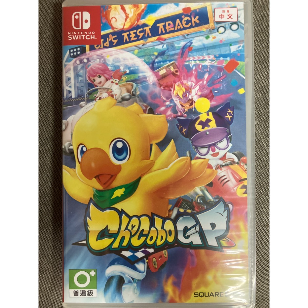 全新二手 現貨速寄 回收折抵 NS SWITCH Chocobo GP 路行鳥 巧可啵GP大賽車 中文代理-規格圖1