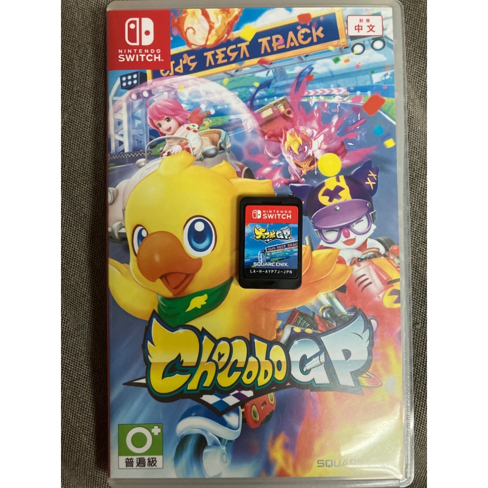 全新二手 現貨速寄 回收折抵 NS SWITCH Chocobo GP 路行鳥 巧可啵GP大賽車 中文代理-規格圖1