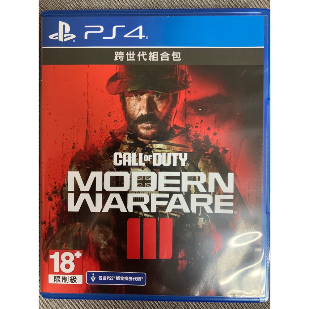 PS4/PS5 中古二手原裝遊戲片~決勝時刻 現代戰爭 3 III 2023 中文版 Call of Duty-規格圖1