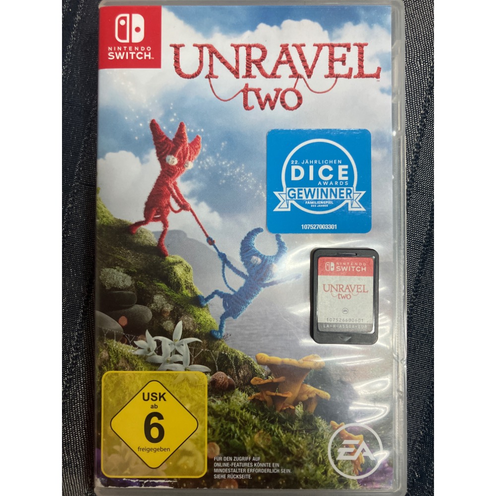 《二手現貨》PS4/NS SWITCH 毛線小精靈2 Unravel Two 1+2 合輯 合集 無中文-規格圖1