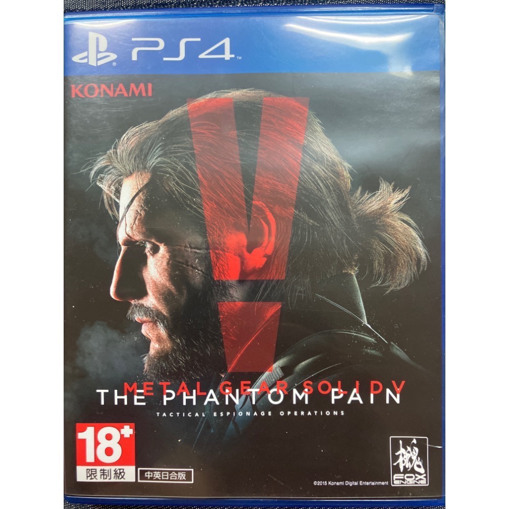 PS4 全新&中古 中文版遊戲片 《潛龍碟影5 幻痛》原爆點+幻痛 特攻神碟-規格圖1