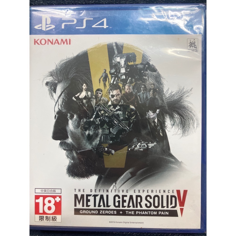 PS4 全新&中古 中文版遊戲片 《潛龍碟影5 幻痛》原爆點+幻痛 特攻神碟-規格圖1