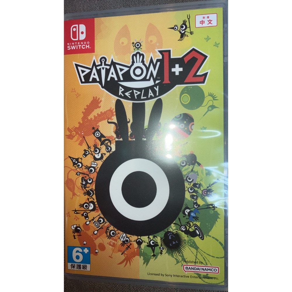 NS SWITCH 台版 全新未拆 & 中古二手遊戲片 PATAPON 1+2-細節圖2