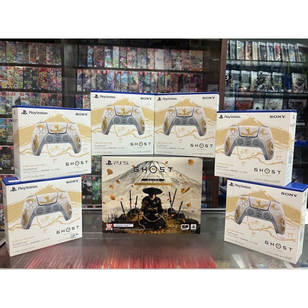 【2025/10/2】PS5 羊蹄山戰鬼 Ghost of Yotei 收藏版  限定版 首批ㄧ般版 都全新新品未使用-細節圖3