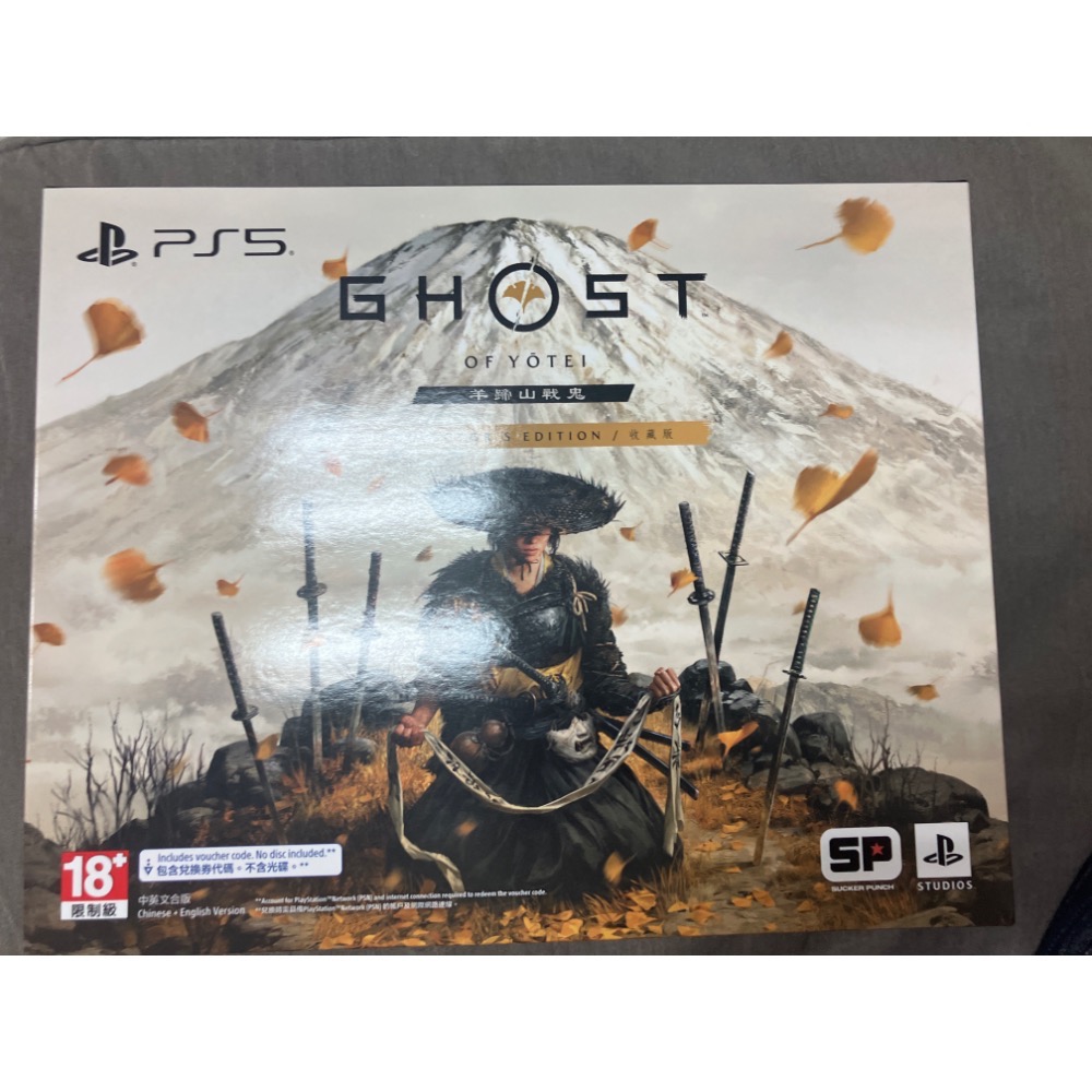 【2025/10/2】PS5 羊蹄山戰鬼 Ghost of Yotei 收藏版  限定版 首批ㄧ般版 都全新新品未使用-規格圖6