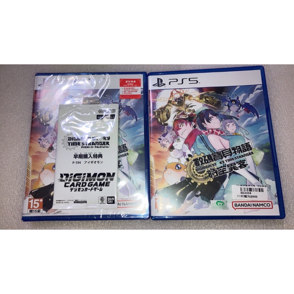 PS5 全新&二手 數碼寶貝物語 時空異客 ㄧ般版/限定版-細節圖2