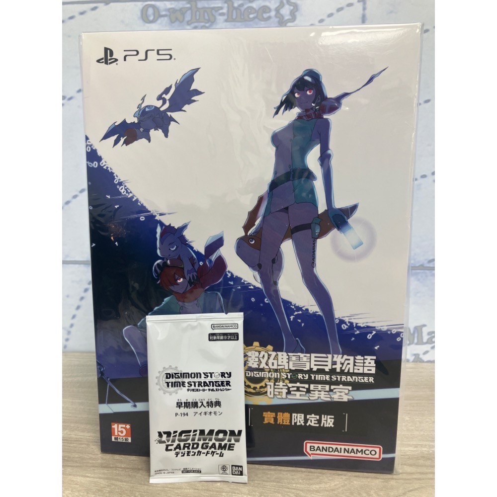 PS5 全新&二手 數碼寶貝物語 時空異客 ㄧ般版/限定版-規格圖2