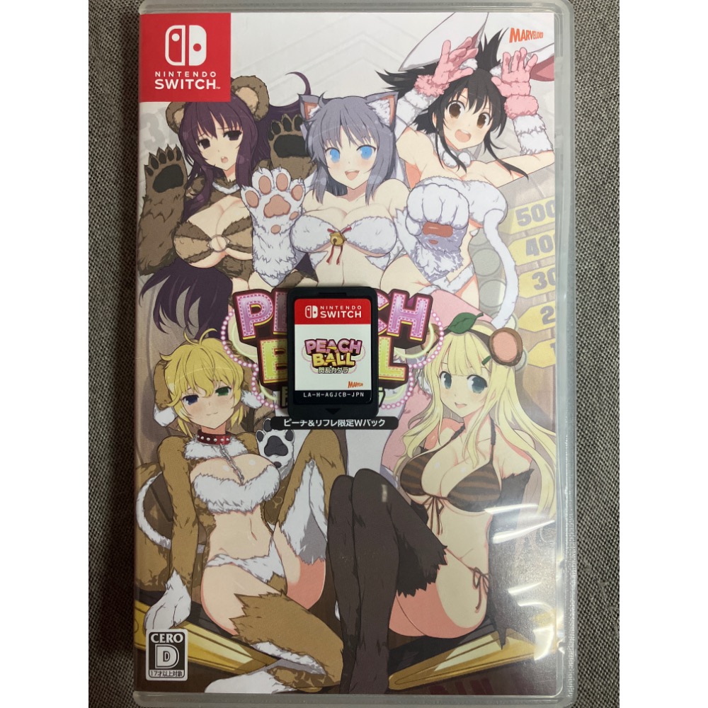 現貨【NS 全新&二手 遊戲片】 SWITCH PEACH BALL 閃亂神樂 桃色彈珠檯 爆乳超級彈珠台 中文特別版-規格圖1