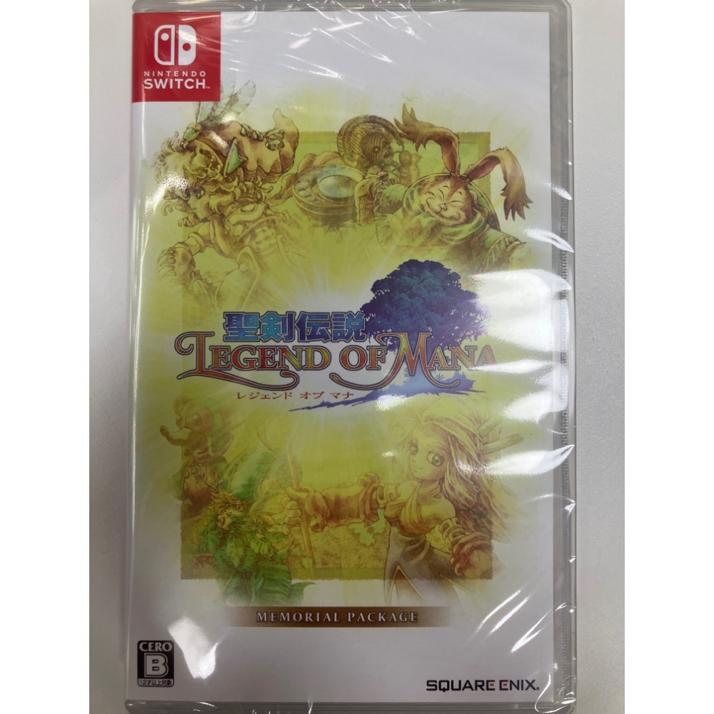 NS SWITCH 全新 30th祭念再版 聖劍傳說 瑪娜傳奇-規格圖1