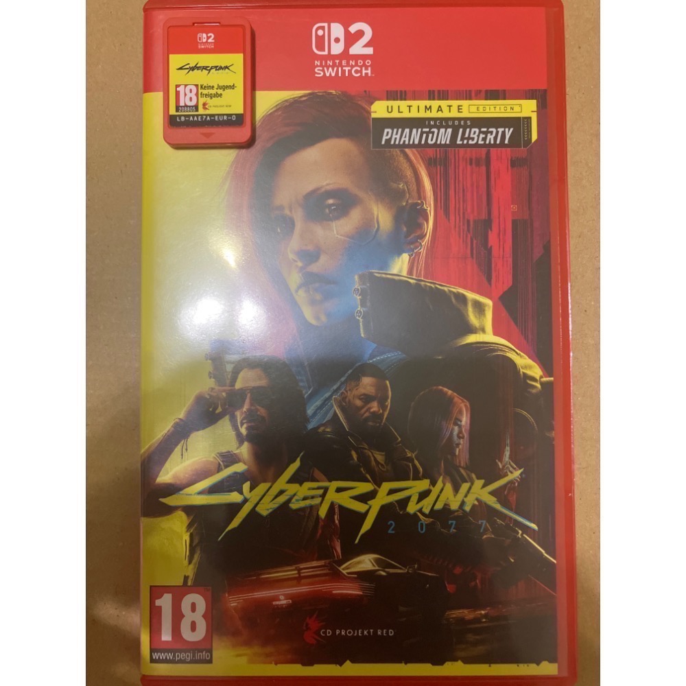 #先領券再結帳 取貨後按完成✅ NS2 SWITCH 2 二手遊戲片 電馭叛客 2077-規格圖1