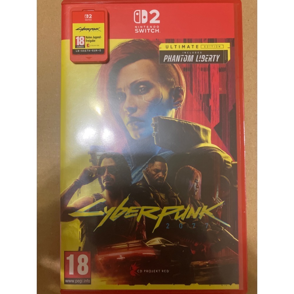 #先領券再結帳 取貨後按完成✅ NS2 SWITCH 2 二手遊戲片 電馭叛客 2077-規格圖1