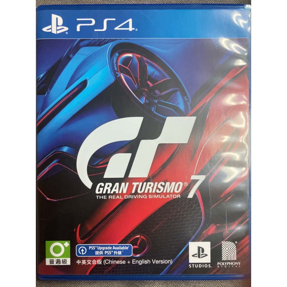 PS4/5 中古二手中文代理版遊戲片《跑車浪漫旅7 GT7》-規格圖1