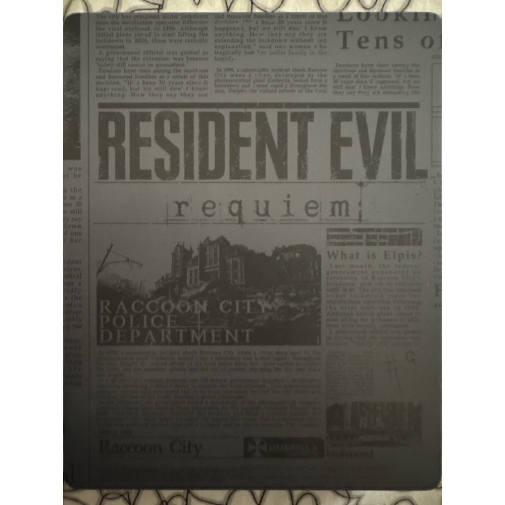 《全新&二手 現貨》PS5/NS2 惡靈古堡 9 BIOHAZARD requiem 附首批特典 18🈲-規格圖1