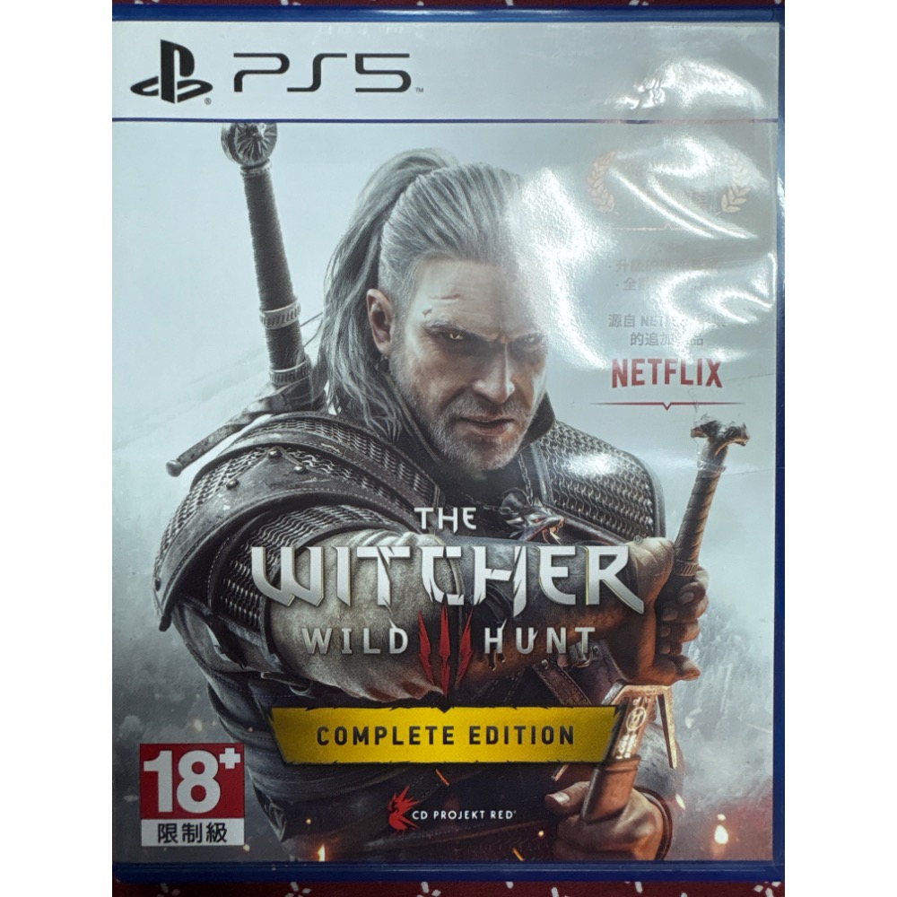 PS5/NS SWITCH 中古二手遊戲片《巫師3：狂獵 完全版》-規格圖1