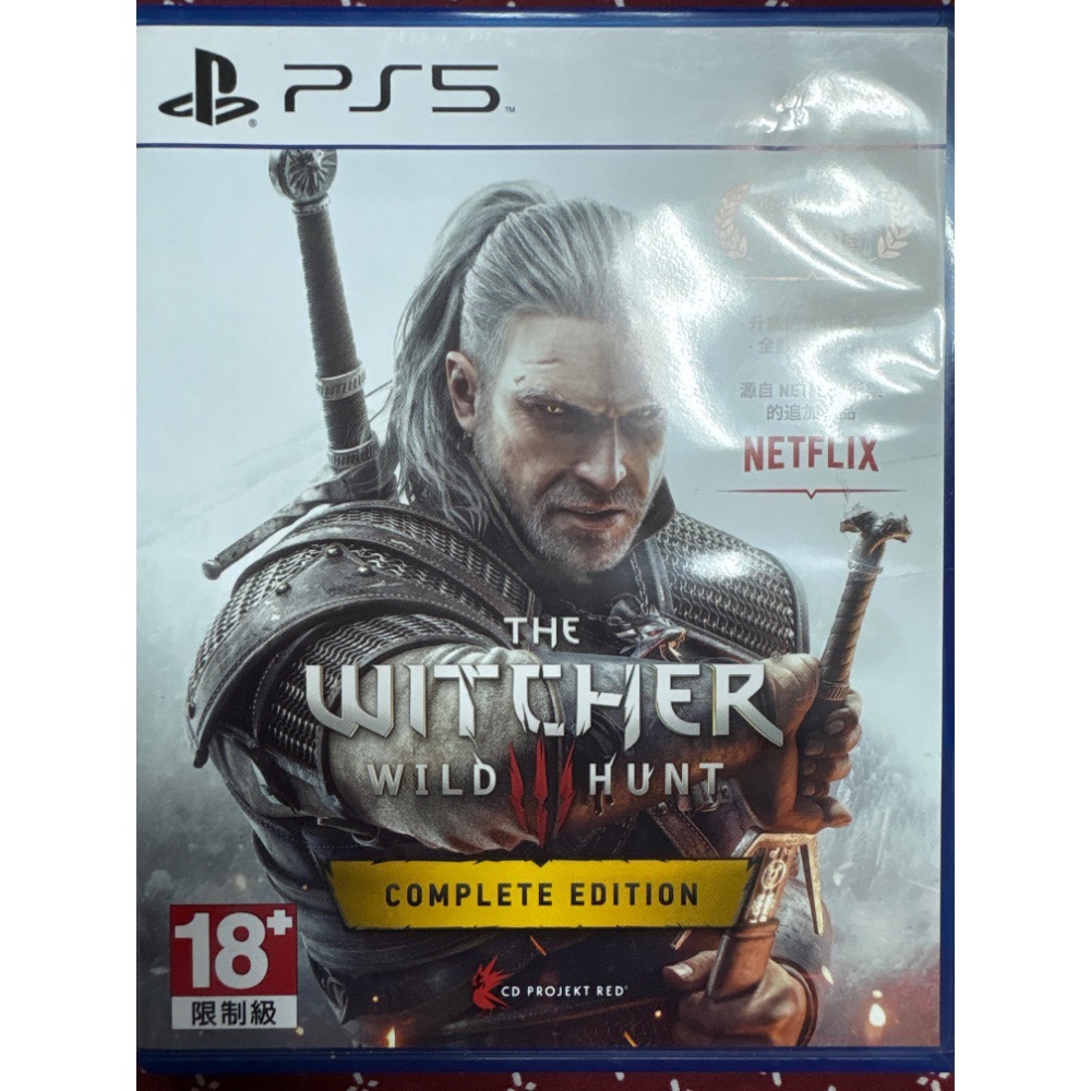 PS5/NS SWITCH 中古二手遊戲片《巫師3：狂獵 完全版》-規格圖1
