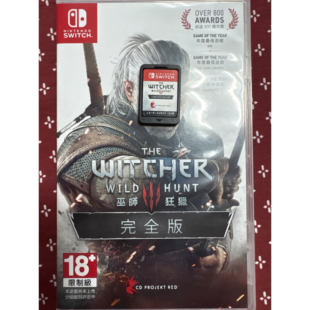 PS5/NS SWITCH 中古二手遊戲片《巫師3：狂獵 完全版》-規格圖1