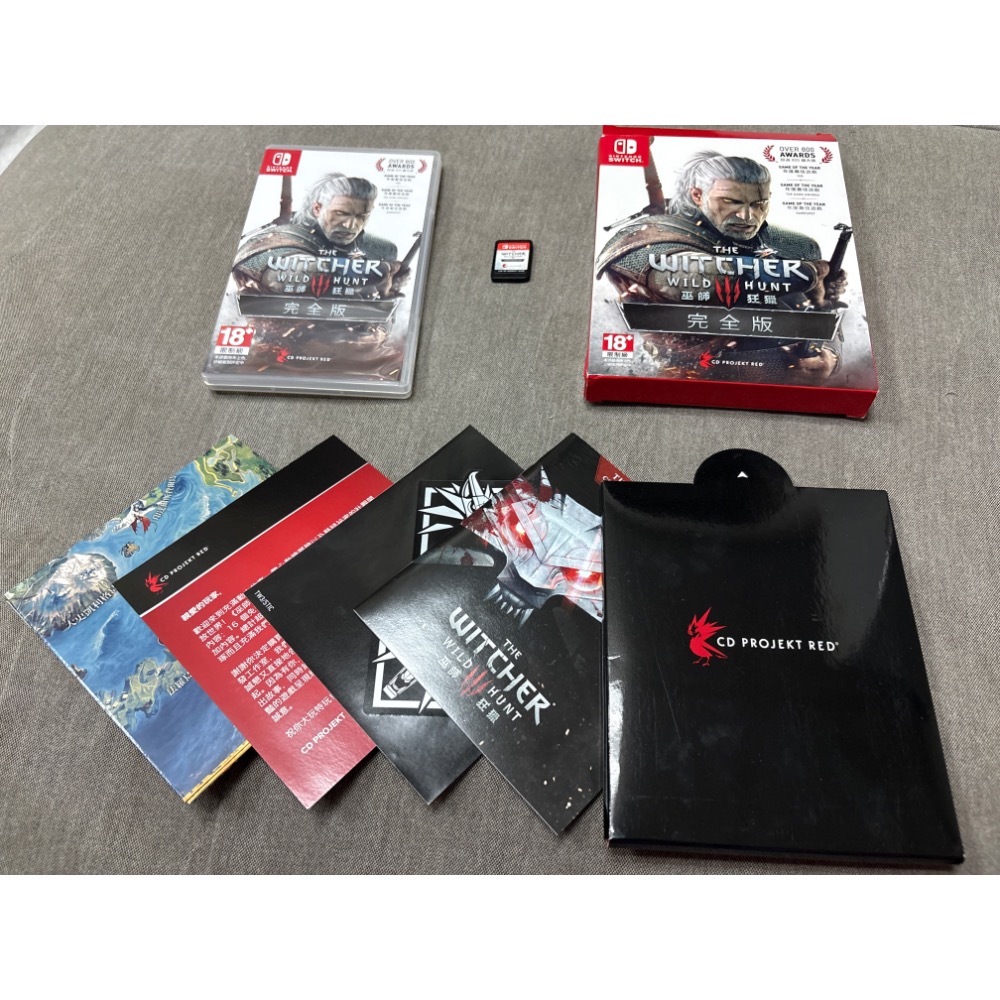 PS5/NS SWITCH 中古二手遊戲片《巫師3：狂獵 完全版》-規格圖1