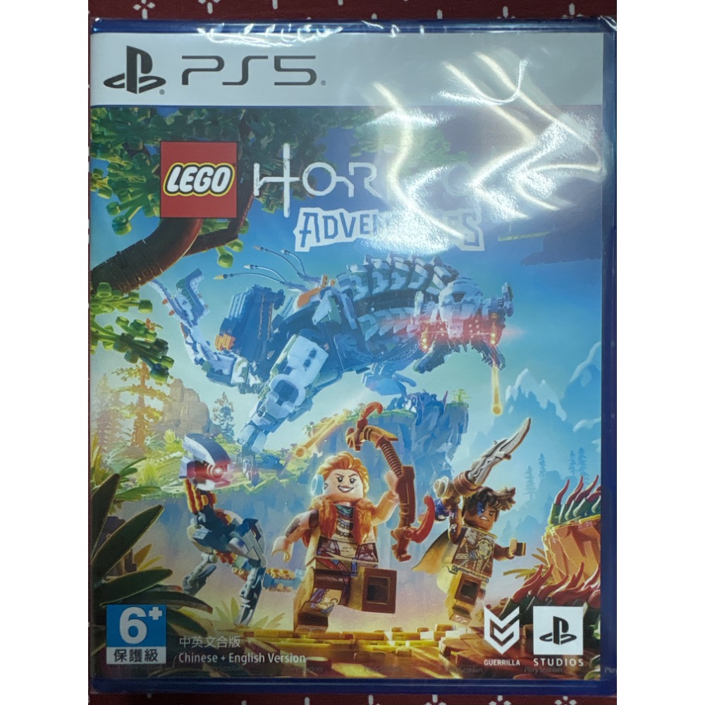 PS5 全新新品未拆遊戲片《 樂高地平線 期待黎明 完全版》 中文代理版封面-規格圖1