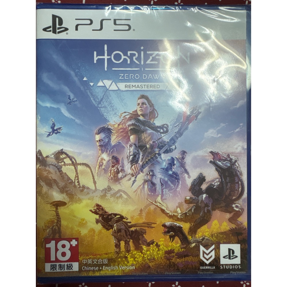 PS5 全新新品未拆遊戲片《 樂高地平線 期待黎明 完全版》 中文代理版封面-規格圖1