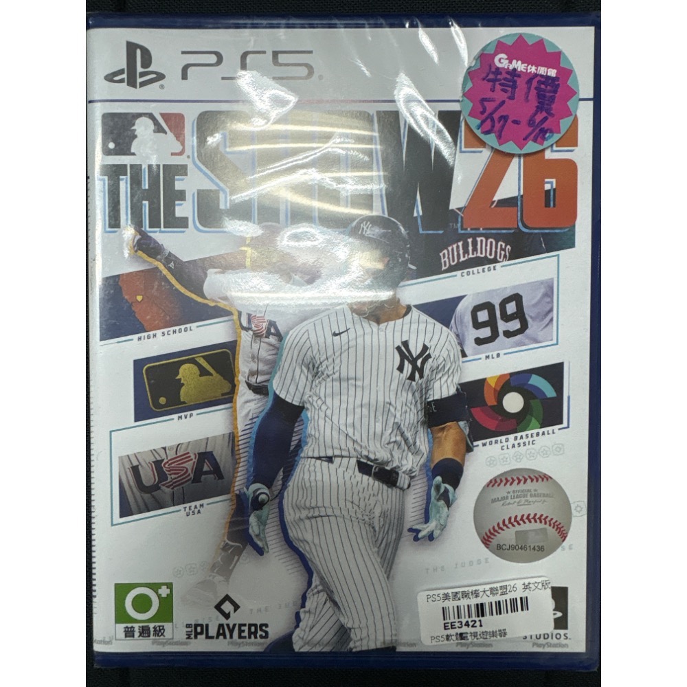 PS5 MLB THE SHOW 21 22 23 24 25 26 美國職棒大聯盟 全新&二手 遊戲片 🈚️中文-規格圖1
