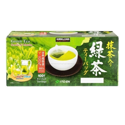 【蘿蔔】【Costco代購】 Kirkland Signature 科克蘭 日本綠茶包 1.5公克 X 100入