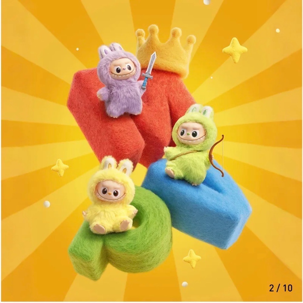 泡泡瑪特 星星人 拉布布 Labubu 美樂蒂聯名-細節圖2