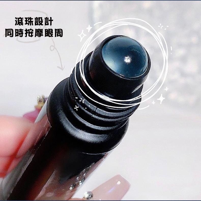 現貨 熬夜黨必備 眼部精華油 滋潤保濕 淡紋黑眼圈 眼袋滾珠提拉緊致眼霜 提亮 補水 提拉緊致 按摩頭 黑眼圈 眼膜眼霜-細節圖5