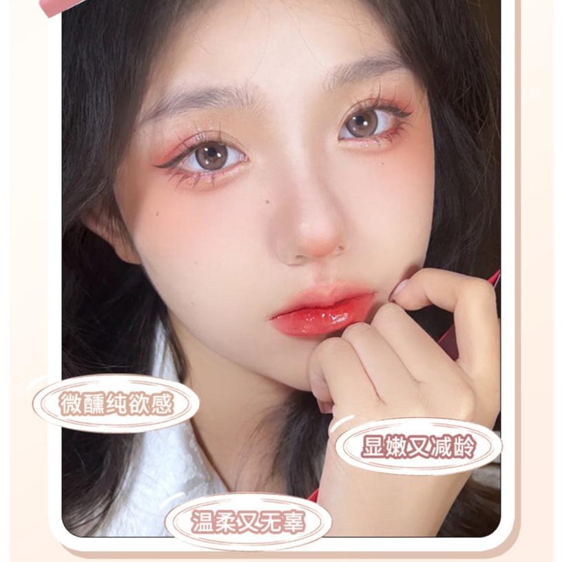 現貨 腮紅 胭脂 腮紅盤 彩妝XIXI打工熊腮紅少女 小巧便攜自然裸妝啞光學生單色提亮腮紅 單色腮紅 胭脂盤-細節圖2