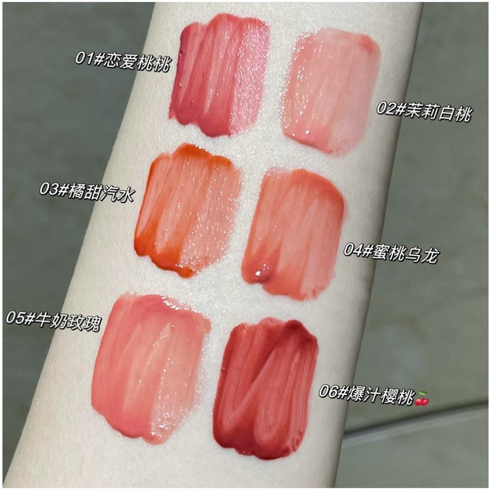 現貨 唇釉 小熊唇釉 唇彩 唇泥 鑰匙扣白色小熊唇釉 水光鏡面唇釉 素顏百搭小白熊口紅 顯白學生平價唇釉 唇膏唇露 唇蜜-細節圖7