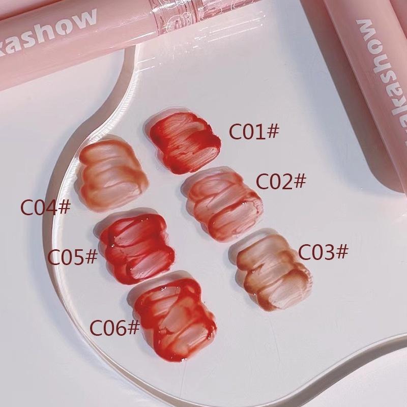 現貨 唇釉 唇彩 水光唇釉 嘟嘟唇唇蜜 熊泡泡鏡面水光唇釉 不易沾杯掉色口紅打底 保濕滋潤 顯白 玻璃唇釉 學生平價口紅-細節圖3