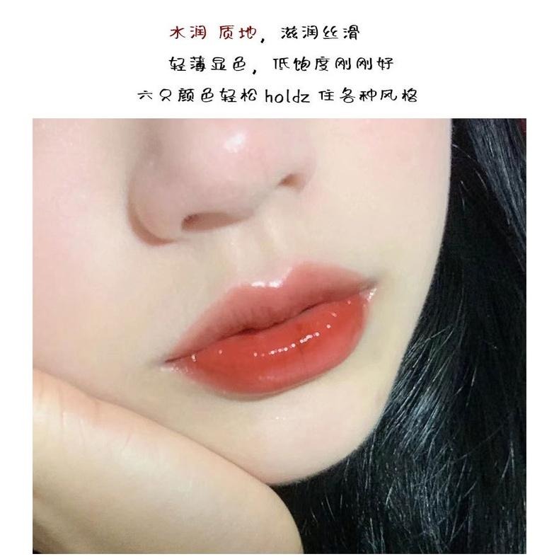 現貨 唇釉 唇彩 水光唇釉 嘟嘟唇唇蜜 熊泡泡鏡面水光唇釉 不易沾杯掉色口紅打底 保濕滋潤 顯白 玻璃唇釉 學生平價口紅-細節圖5