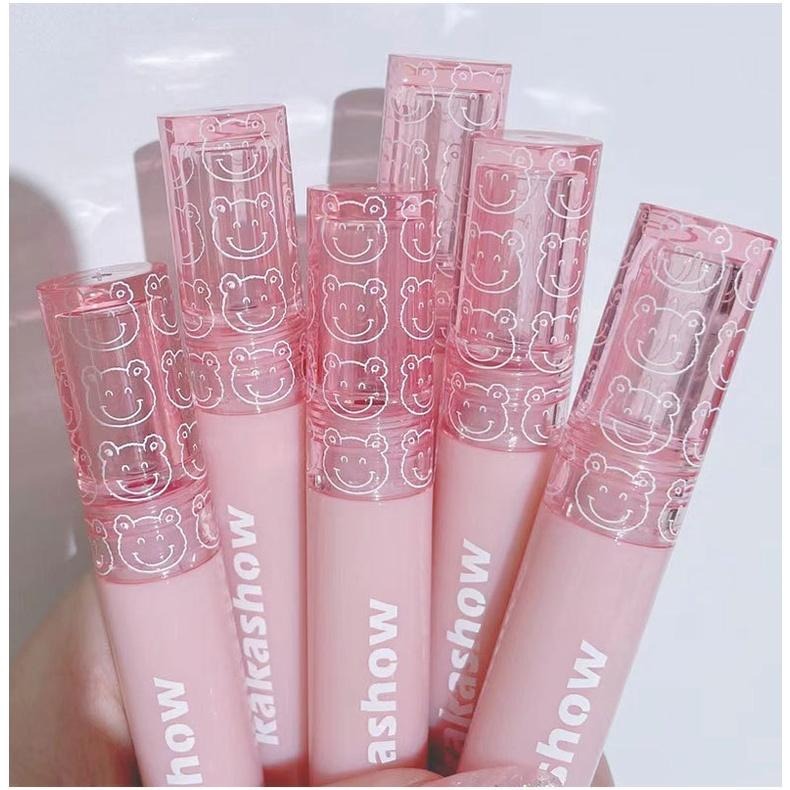 現貨 唇釉 唇彩 水光唇釉 嘟嘟唇唇蜜 熊泡泡鏡面水光唇釉 不易沾杯掉色口紅打底 保濕滋潤 顯白 玻璃唇釉 學生平價口紅-細節圖9