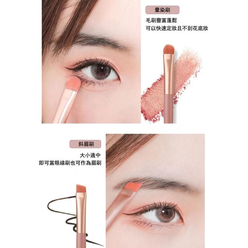 化妝刷組合套組 刷具組 刷具 化妝刷 8入化妝刷 迷你化妝刷 小紅書 抖音新手化妝刷 粉底刷 腮紅刷 眼影 唇刷 眉刷-細節圖6