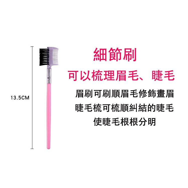 現貨 5隻粉色化妝刷套刷 化妝刷具 美妝工具 化妝刷 腮紅刷 眼影刷 粉底刷 唇刷 眉粉刷 粉刷 化妝刷具 便攜化妝刷-細節圖4