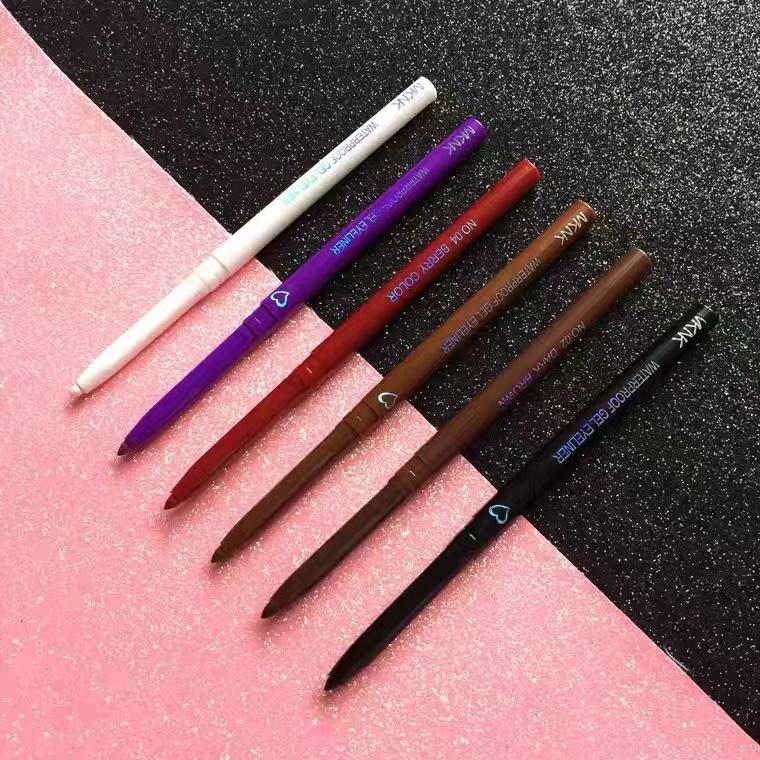 現貨 眼線筆 眼線膠筆 抖音爆款 眼線 眼線液筆 彩色眼線筆 防水防汗眼線筆 不脫色不暈染眼線筆 速乾眼線筆 初學者-細節圖9