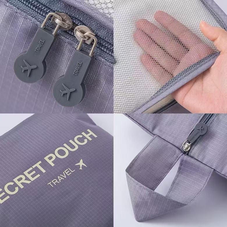 旅行收納包 收納袋 旅行收納袋7件組 防水收納袋 行李箱衣物整理 衣物收納袋 旅遊用品 出國必備 加大加厚旅行收納袋-細節圖8