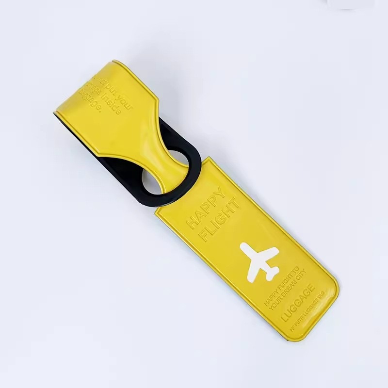 吊牌 行李吊牌 韓國時尚條形行李吊牌 PVC行李吊牌 行李托運牌 名牌 卡片 識別證 名片 行李箱吊牌 托運牌-規格圖11