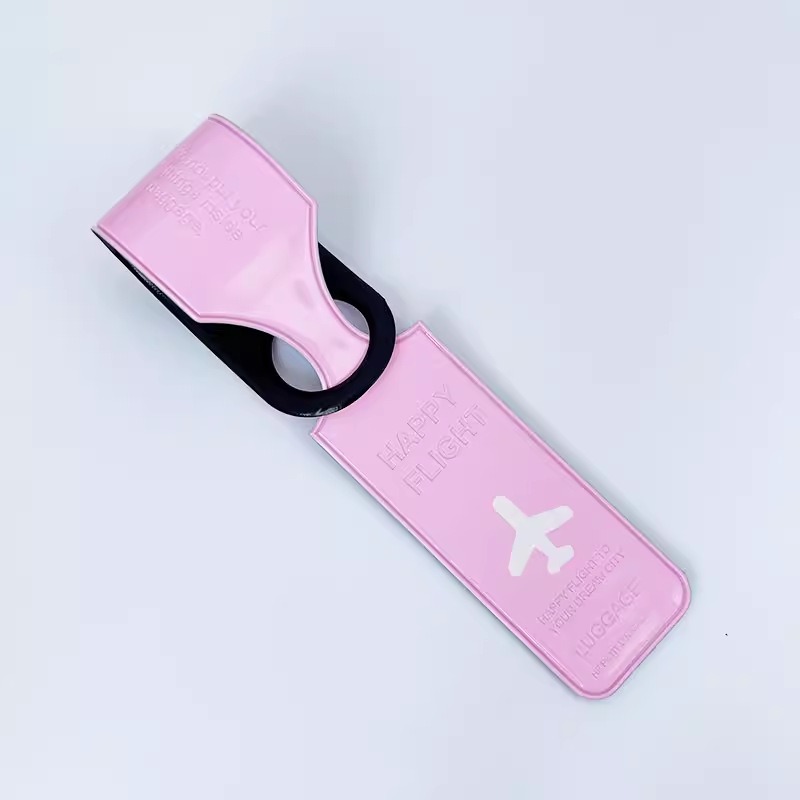 吊牌 行李吊牌 韓國時尚條形行李吊牌 PVC行李吊牌 行李托運牌 名牌 卡片 識別證 名片 行李箱吊牌 托運牌-規格圖11