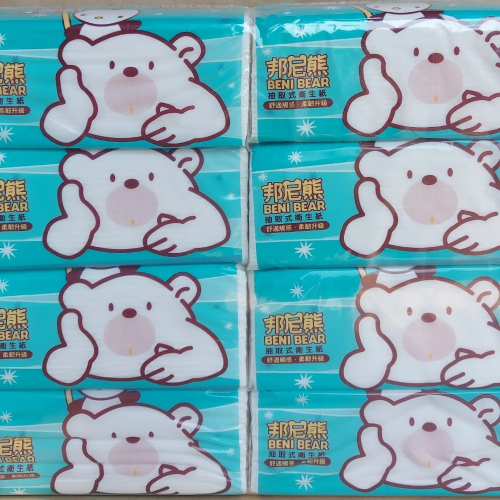 BeniBear邦尼熊抽取式衛生紙130抽x8包（現貨1袋價）