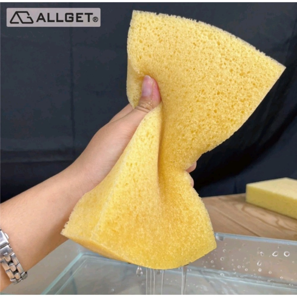 【ALLGET】 超耐磨海綿 西德海綿 高密度 高吸水 高靱度 清潔磁磚 建築泥作 填縫劑擦拭 抹縫施工 洗車海綿-細節圖5