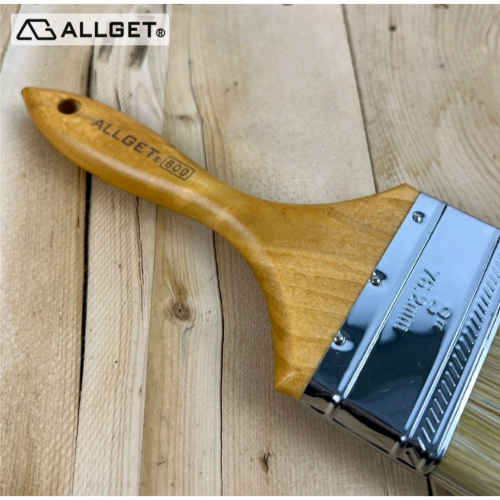 【ALLGET】305職人專業粉刷 粗糙面用 硬毛 防水漆 底漆 隔熱漆 鐵皮 高效率 厚塗型 邊緣角落加強-細節圖3