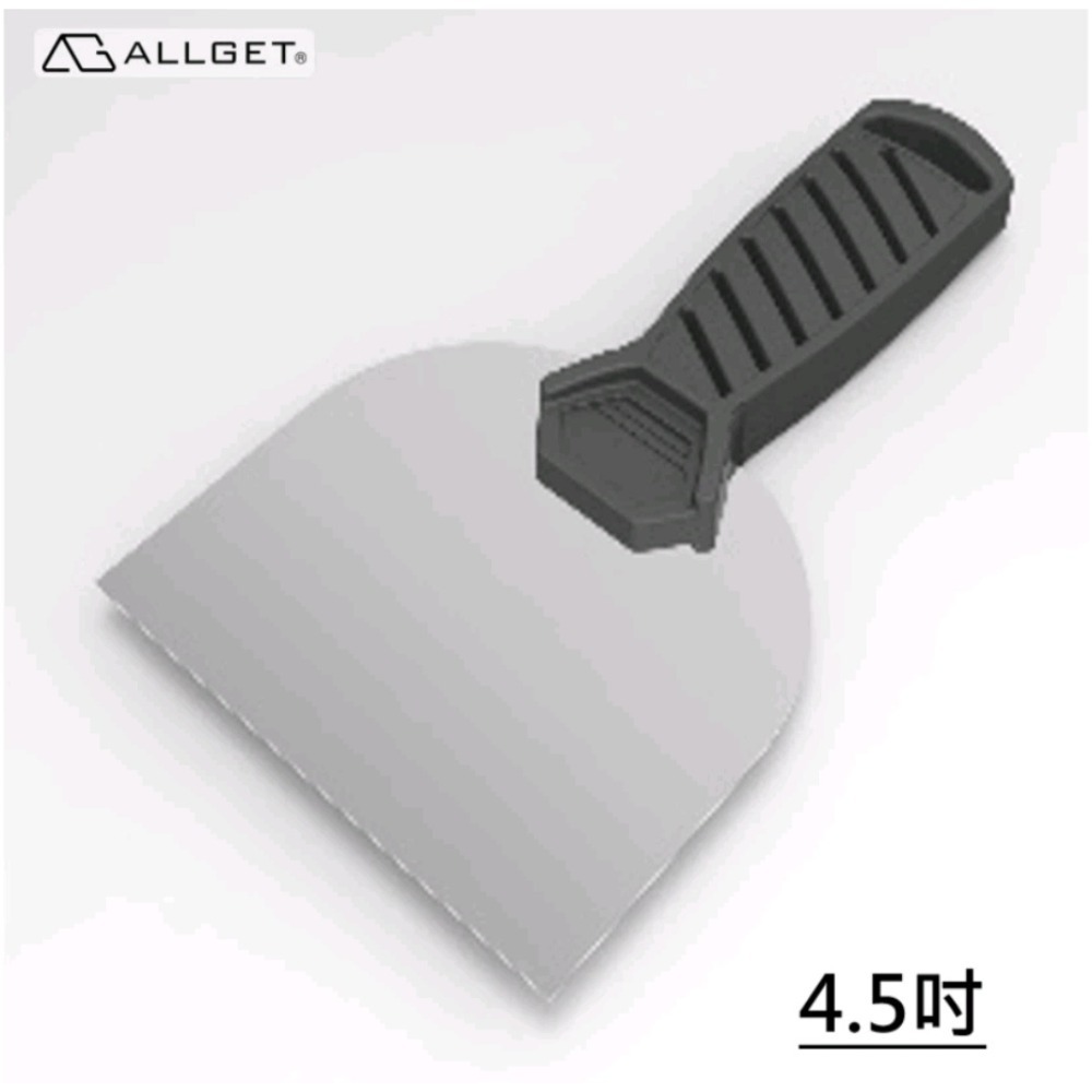 【ALLGET】不鏽鋼刮刀 油漆刮刀 漆刀 批土刀 刮刀 油灰刀 大刮刀 抹刀 白鐵漆刀 油漆刮刀-細節圖4