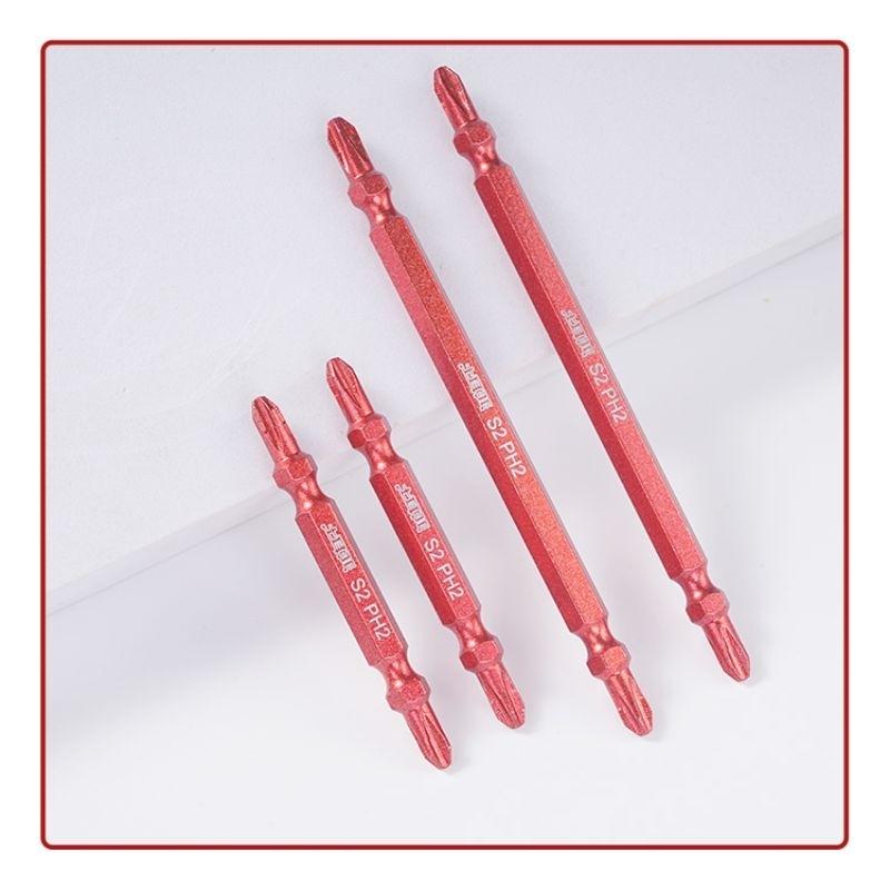 土耳門 極細ACR赤紅雙頭起子頭 ACR點狀設計 65mm 110mm 防滑起子-細節圖8