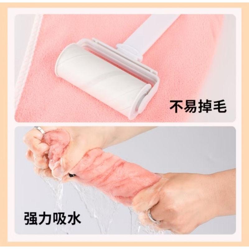 AMISS 雙層加厚乾髮帽  吸水浴帽 速乾浴帽 包頭巾 髮帽 吸水毛巾 包髮巾 乾髮巾-細節圖9