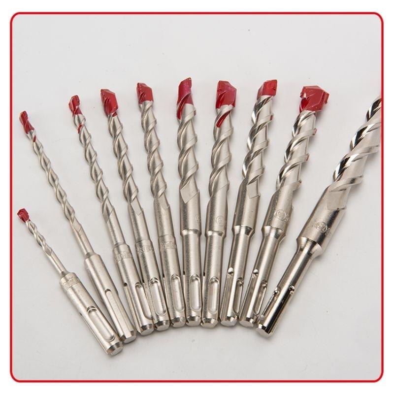 土耳門x宅水電 堅・SDS-plus 兩刃四溝水泥鑽頭 瑞士鎢鋼 Ｕ型排屑 鉻鉬合金 水泥鑽尾 鑽頭-細節圖9