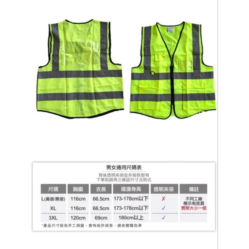 雙口袋拉鍊式(附透明夾袋) 反光背心 安全背心 交通背心 工安背心 透氣背心 指揮交通 導護背心 背心 雙斜肩 工地二-細節圖3