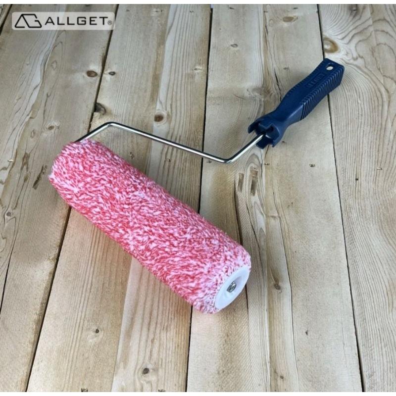 【ALLGET】紅斑比細緻大滾刷 萬用型 細緻效果 油漆DIY 油漆滾筒 油漆滾輪 油漆刷-細節圖6