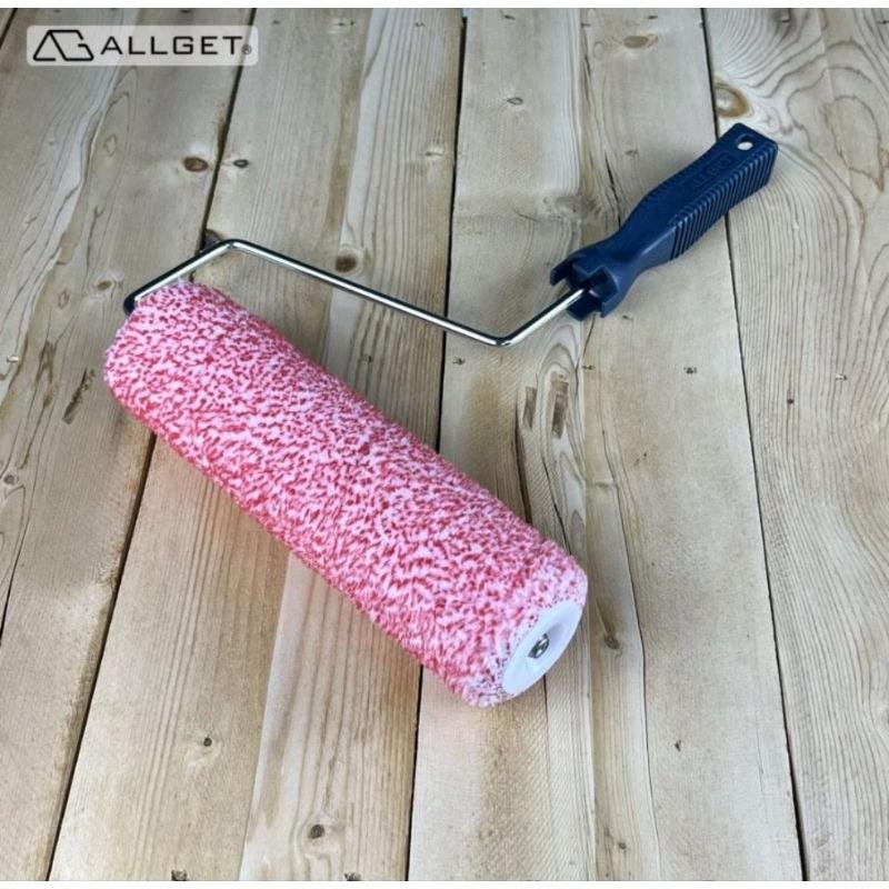 【ALLGET】紅斑比細緻大滾刷 萬用型 細緻效果 油漆DIY 油漆滾筒 油漆滾輪 油漆刷-細節圖7