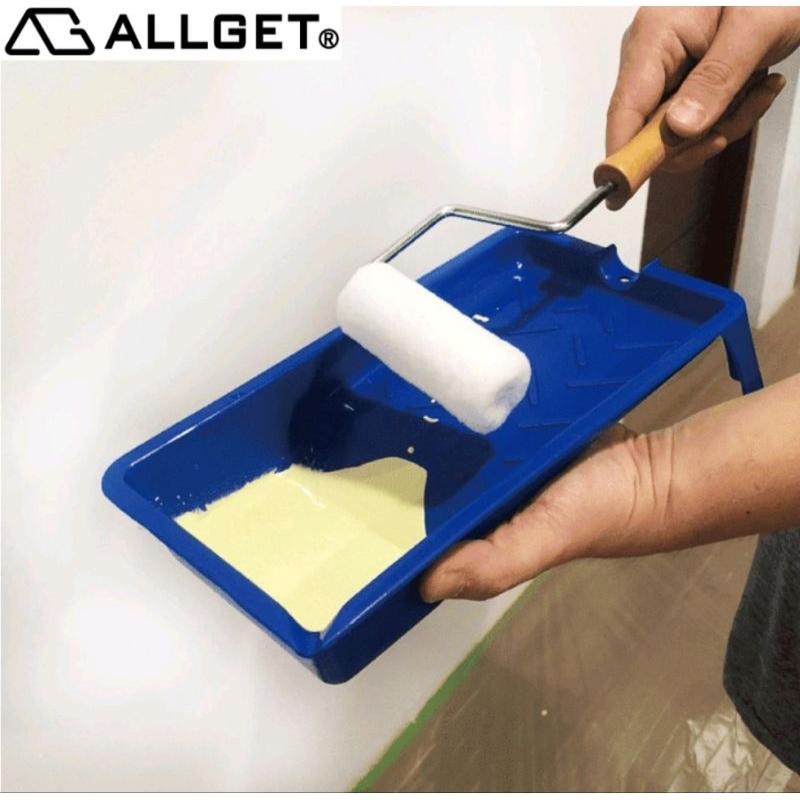 【ALLGET】藝術塗裝油漆工具組 T-301 藝術塗刷 修補用 油漆塗刷 迷你滾刷 油漆刷 乳膠漆 黑板漆 DIY-細節圖3