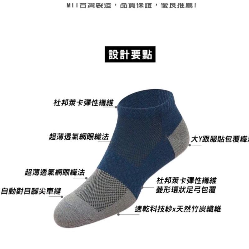 【蝦皮隔日到貨】AMISS【速乾機能】萊卡速乾薄透機能襪 速乾耐磨襪 除臭襪 男襪 大尺碼襪 乾爽 C604-細節圖3